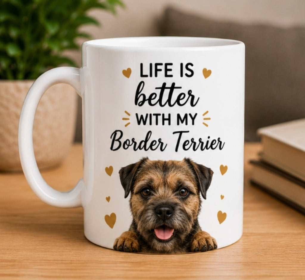 Life Is Better With My Rottweiler | Coffee Mug | Gift for Rottweiler| Dog Lover Mug