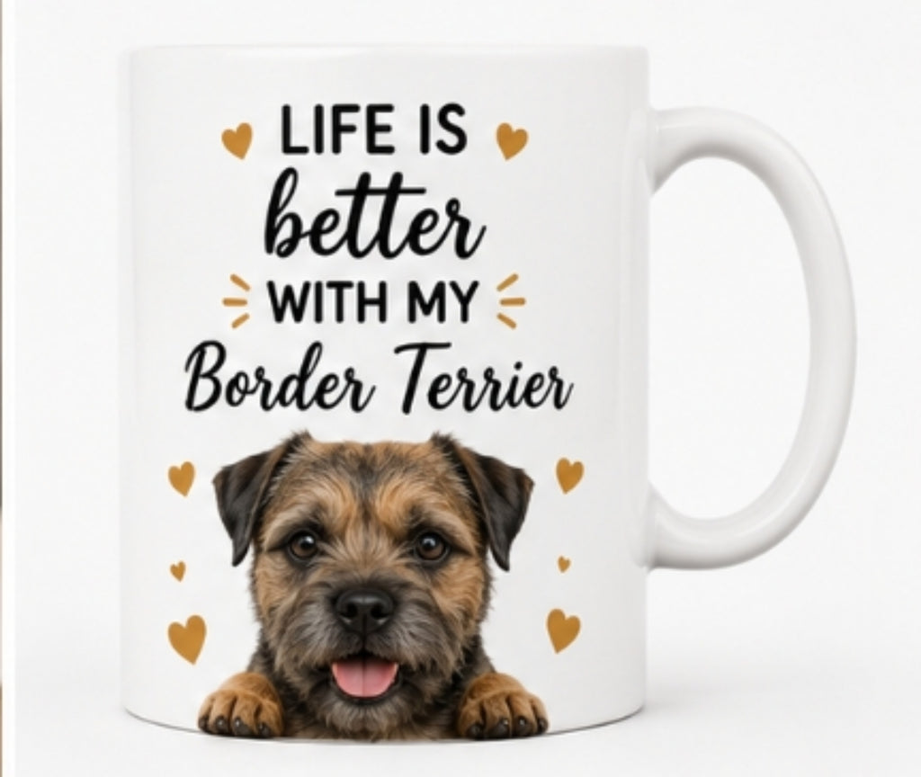 Life Is Better With My Rottweiler | Coffee Mug | Gift for Rottweiler| Dog Lover Mug